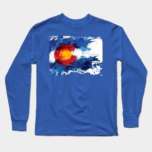 Colorado State Flag Long Sleeve T-Shirt